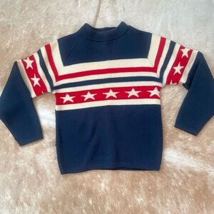 Patriotic Star Sweater